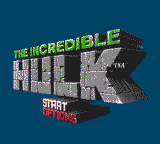 Заставка игры Incredible Hulk, The